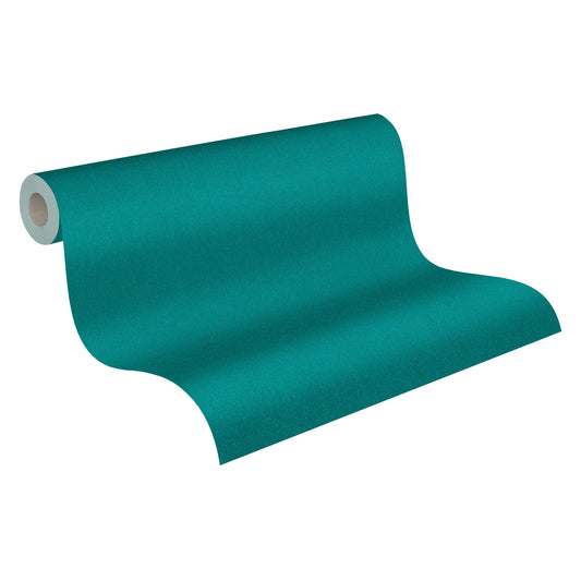 A.S. Création Uni Petrol 383624 Wandtapete Vlies Vlies  Tapete Dream Flowery