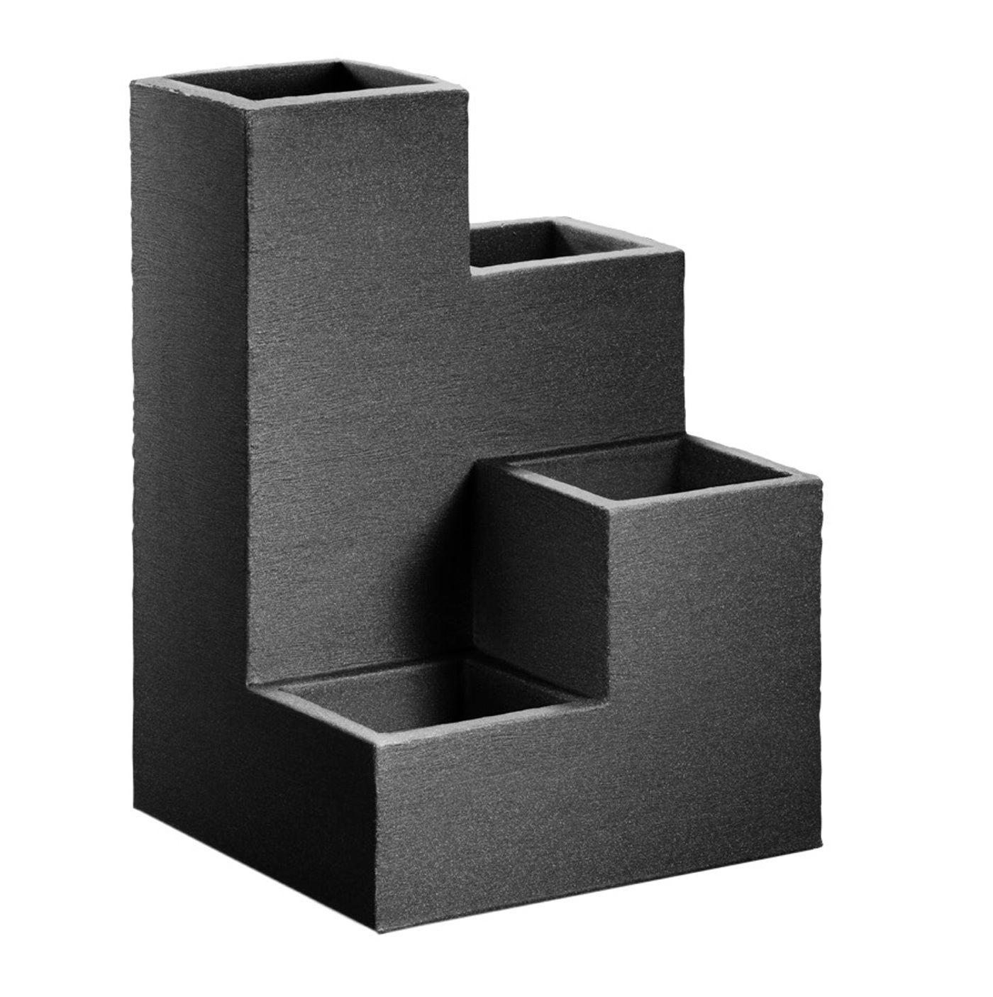 Blumentreppe Kübel Pflanzkübel Blumenkasten Blumenkübel Blumentopf Beton Optik