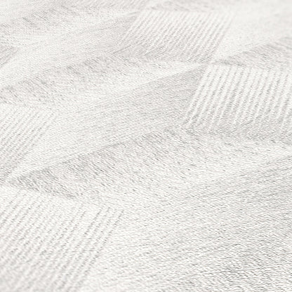 A.S. Création Tapete Natural Living 385062 Grau Satin 3D Tapete Wandtapete Vlies