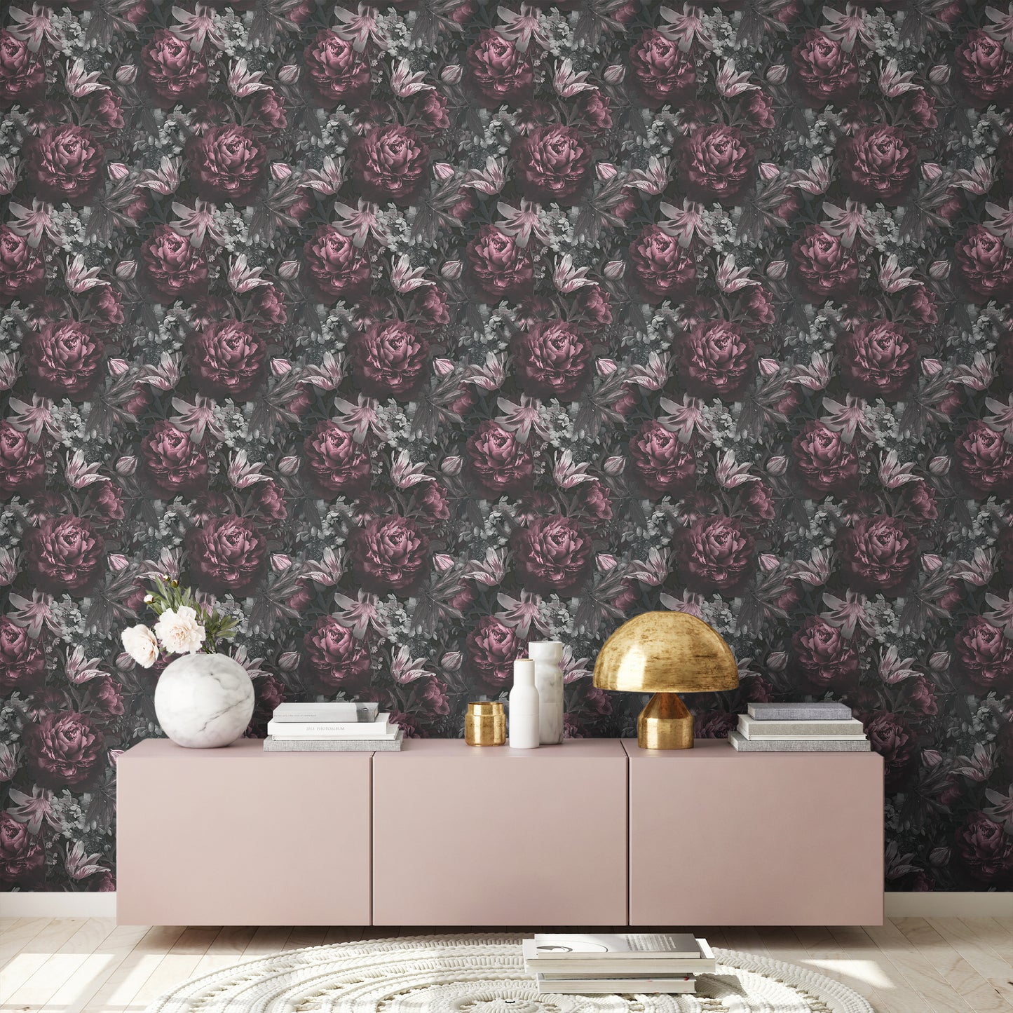 A.S. Création Tapete PintWalls 385093 Blumentapete Blumen geblümt Landhaus