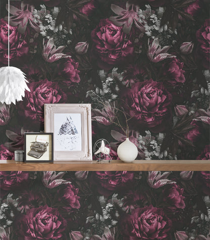 A.S. Création Tapete PintWalls 385094 Blumentapete Blumen geblümt Landhaus