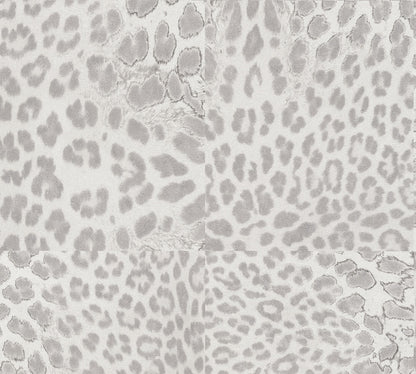 A.S. Création Leopardenmuster Grau 385235 Wandtapete Vlies Satin Rolle Tapete