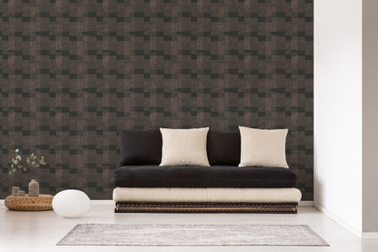 A.S. Création Geometrisch Bronze 385252 Wandtapete Vlies Satin Rolle Tapete