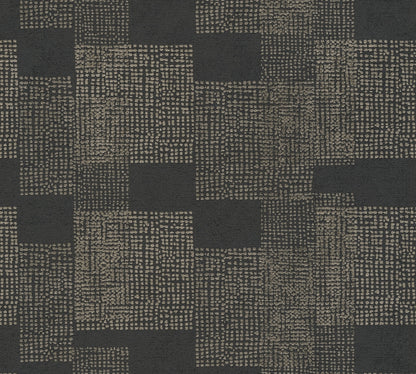 A.S. Création Geometrisch Gold 385253 Wandtapete Vlies Satin Tapete Desert Lodge