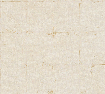 A.S. Création Geometrisch Gold 385261 Wandtapete Vlies Satin Tapete Desert Lodge