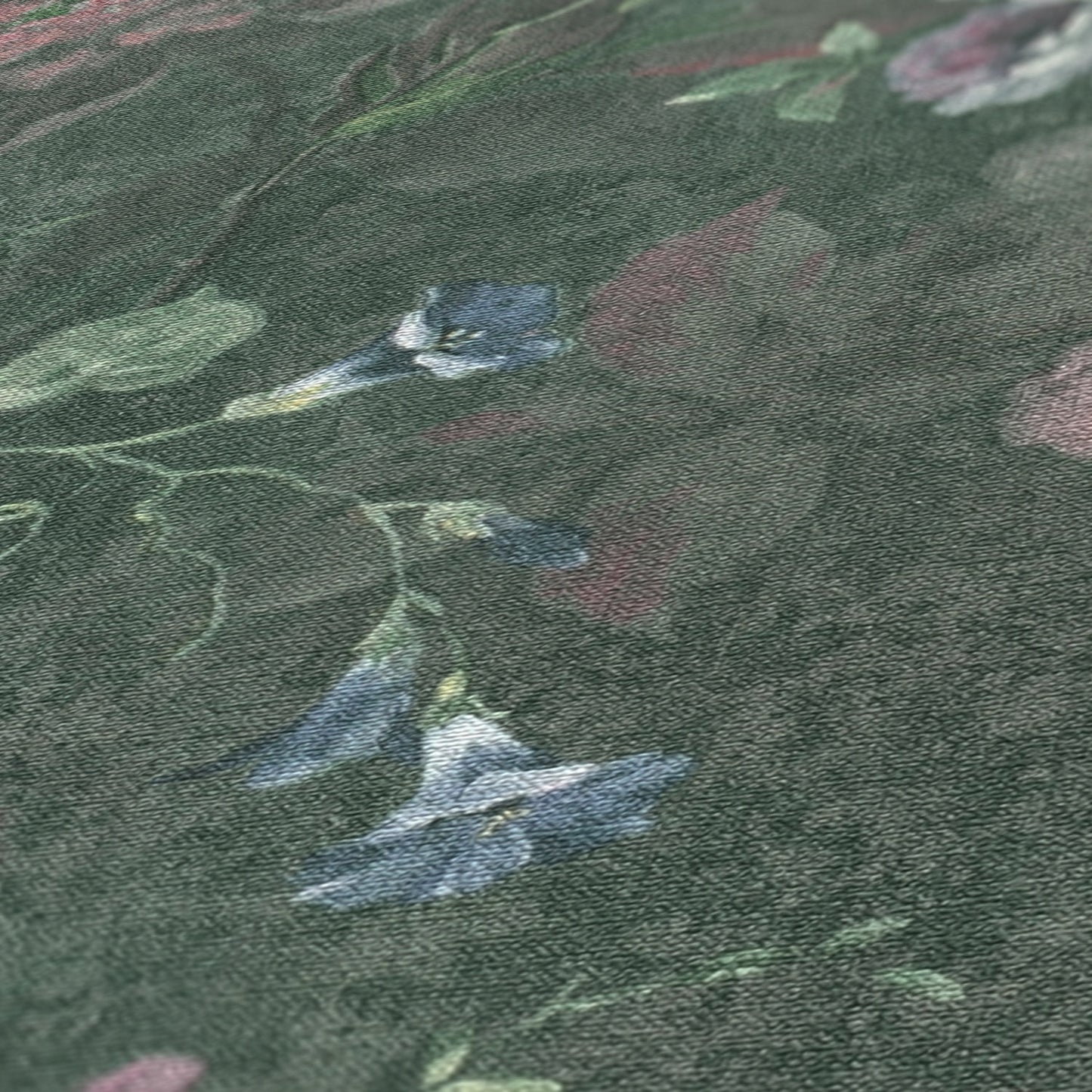 A.S. Création Tapete Natural Living 386362 Grün Satin Florale Tapete Wandtapete