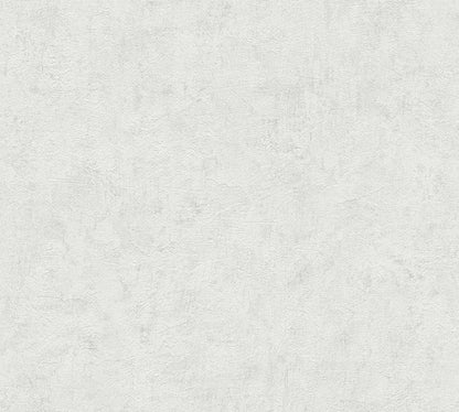 A.S. Création Tapete Natural Living 386394 Grau Satin Unitapete Wandtapete Vlies