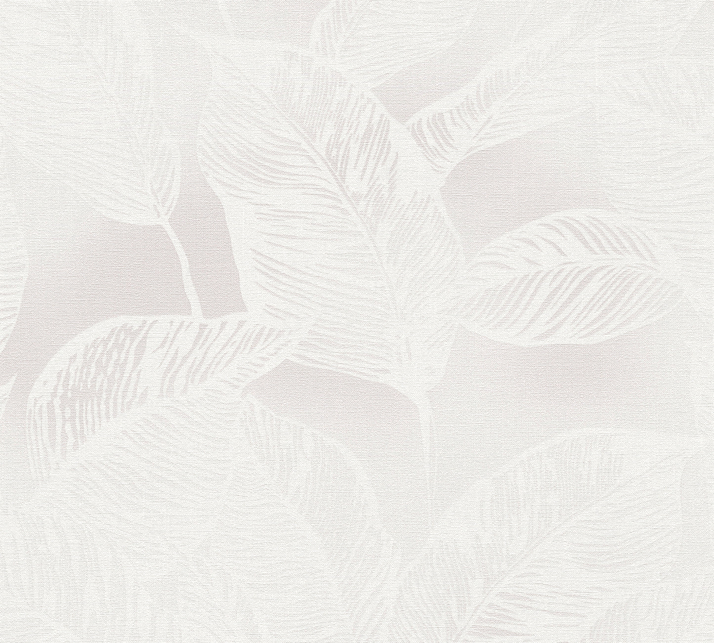 A.S. Création Tapete Natural Living 386632 Weiß Satin Blättertapete Wandtapete