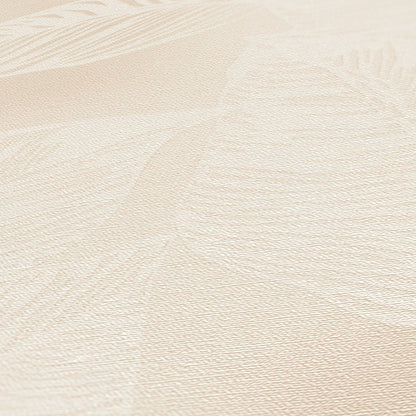 A.S. Création Tapete Natural Living 386633 Beige Satin Blättertapete Wandtapete