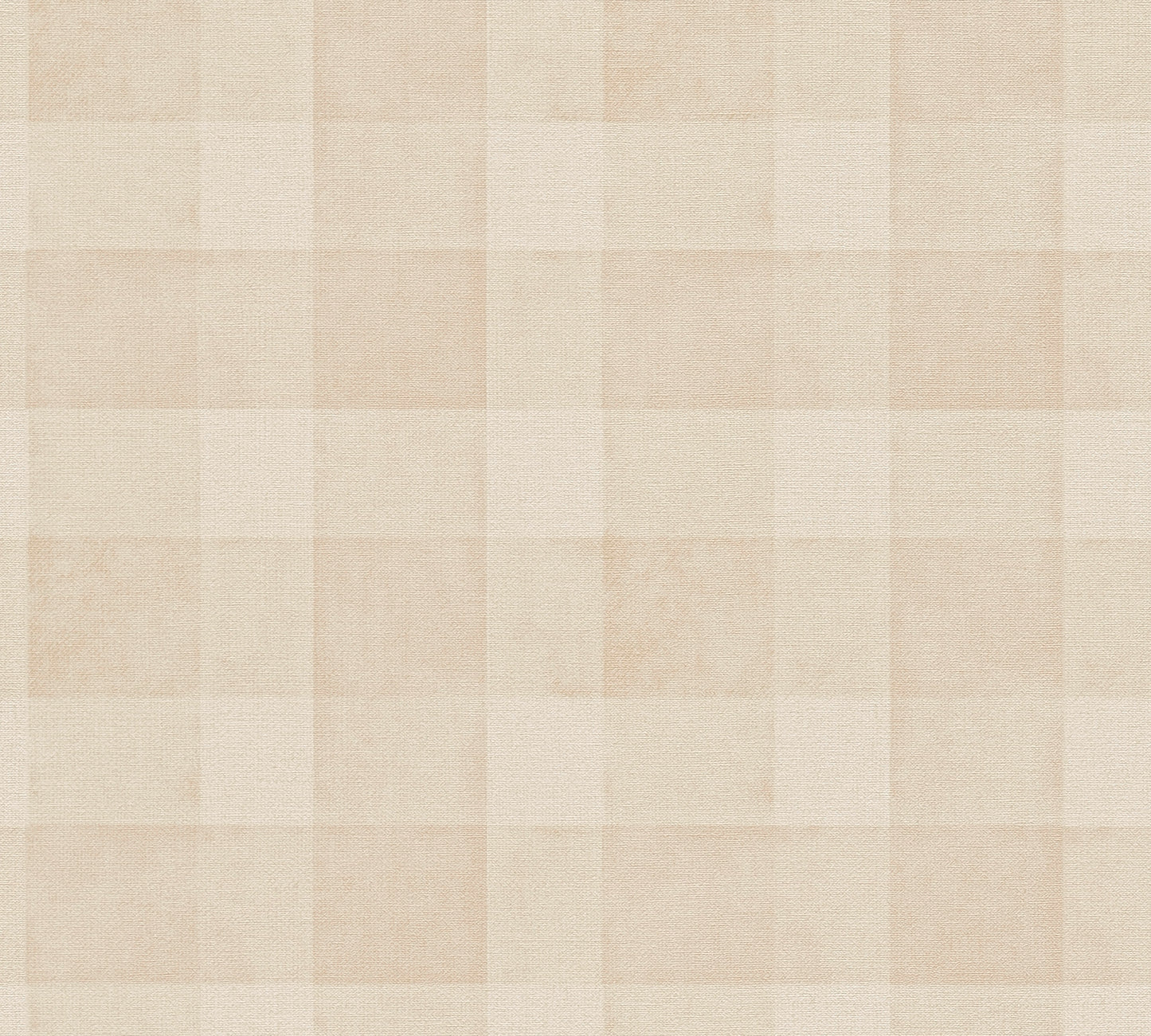 A.S. Création Tapete Natural Living 386643 Beige Satin Tapete Kariert Wandtapete