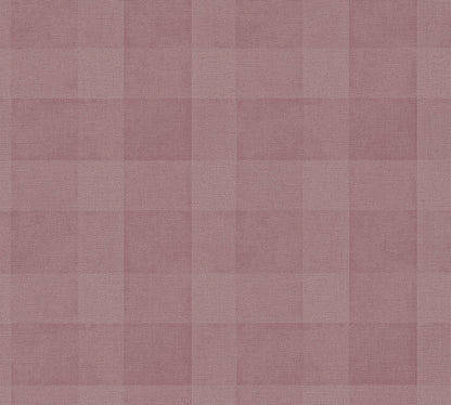 A.S. Création Tapete Natural Living 386645 Lila Satin Tapete Kariert Wandtapete