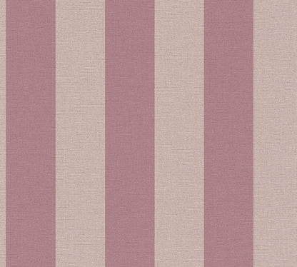 A.S. Création Tapete Natural Living 386654 Lila Satin Streifentapete Wandtapete