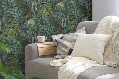 A.S. Création Tapete PintWalls 387202 Tapete Dschungel Palmen Dschungeltapete