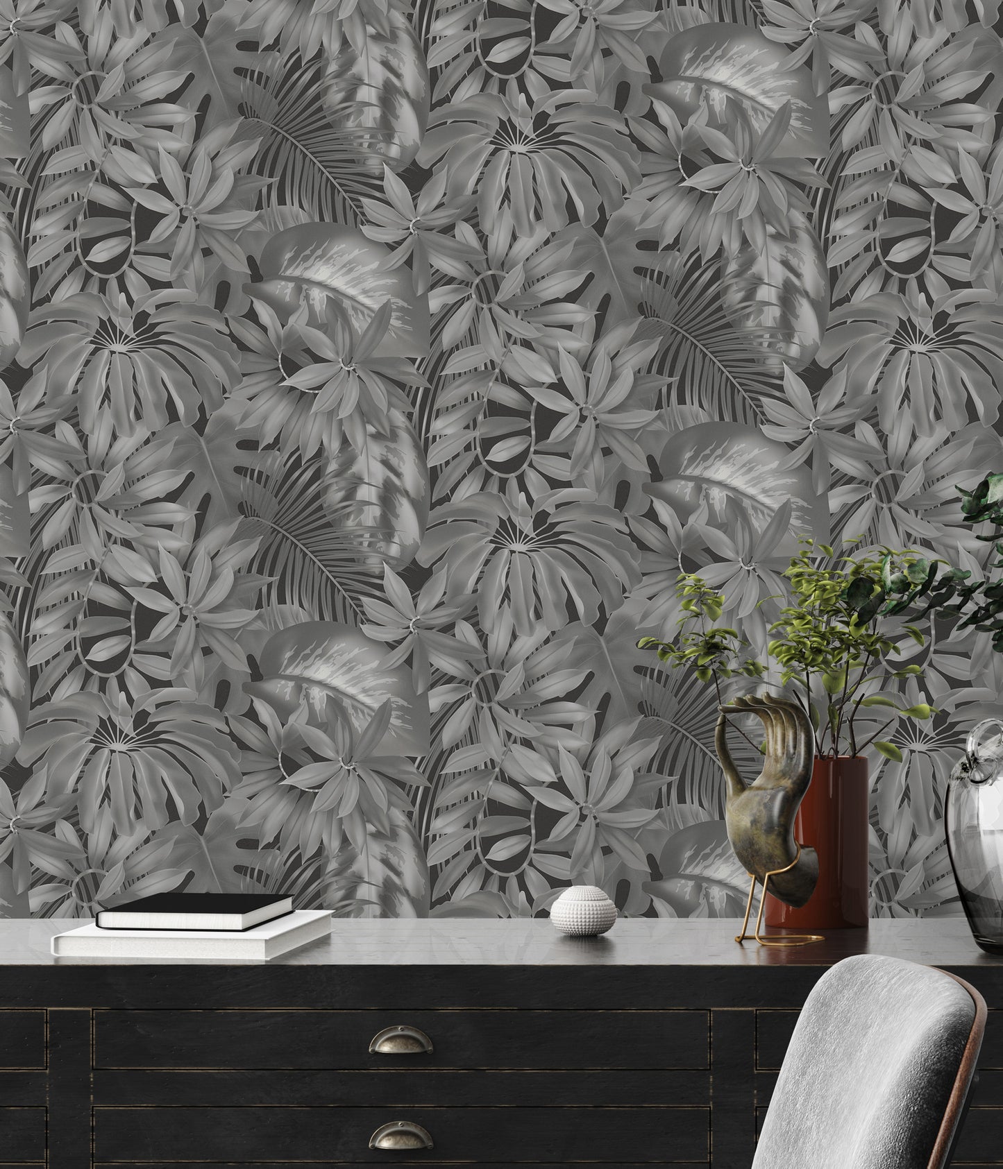 A.S. Création Tapete PintWalls 387203 Tapete Dschungel Palmen Dschungeltapete