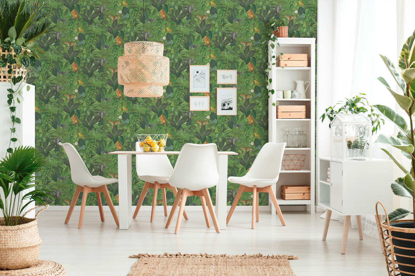 A.S. Création Tapete PintWalls 387241 Dschungel Tiere Vlies Natur Kinder Wald