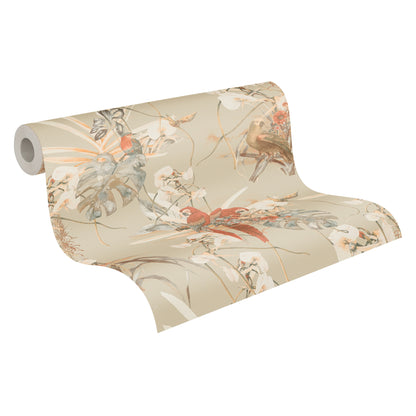 A.S. Création Tapete PintWalls 387252 Vögel Vogel Tiere floral Vlies Natur