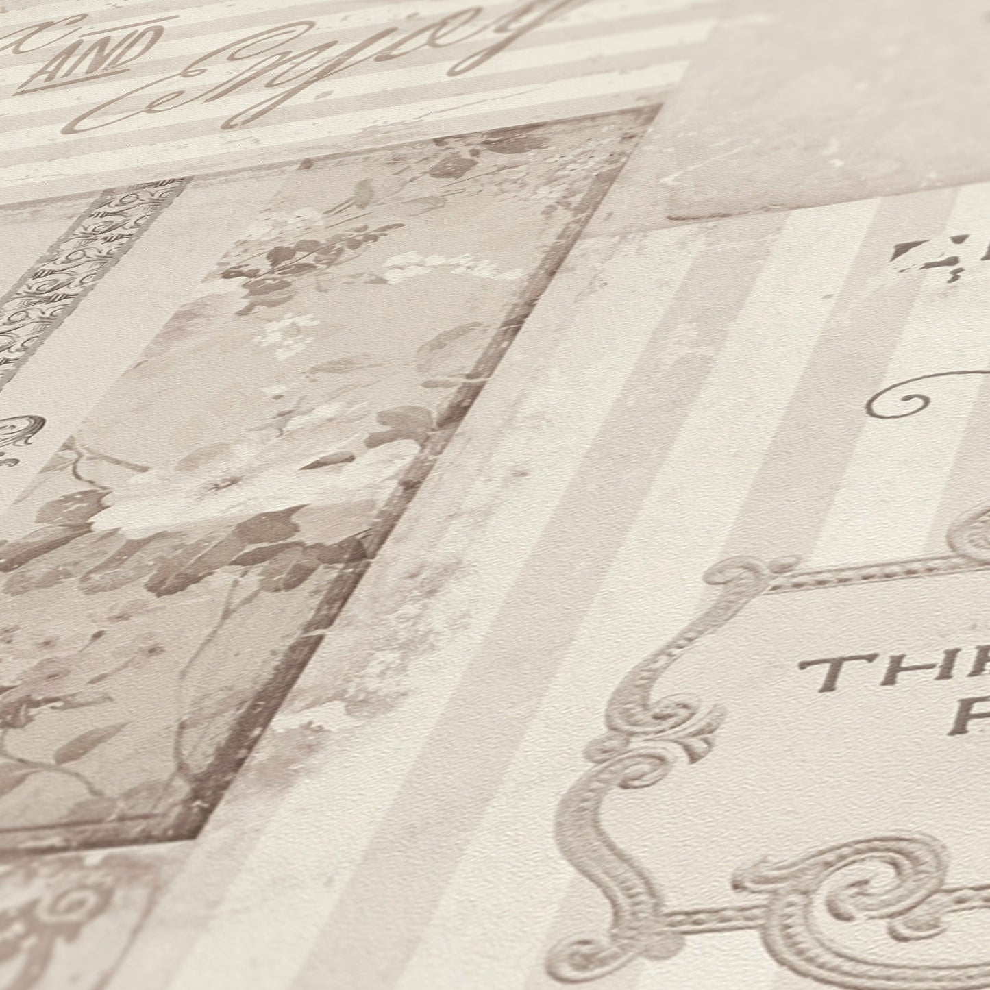 A.S. Création Tapete PintWalls 387273 Küchentapete  Vintage-Tapete Vintage Vlies