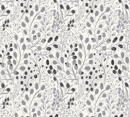 A.S. Création Tapete Attractive 2 388473 Grau Floral Wandtapete Vliestapeten