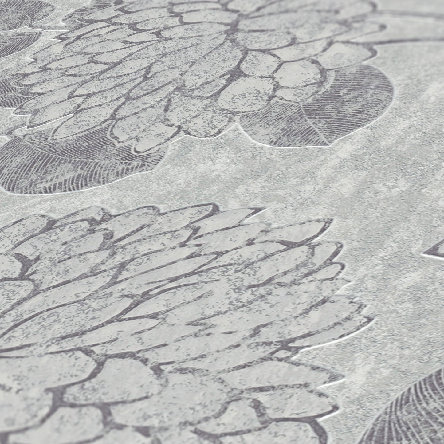 A.S. Création Tapete Attractive 2 390251 grau Floral Tapeten Profil Vliestapeten