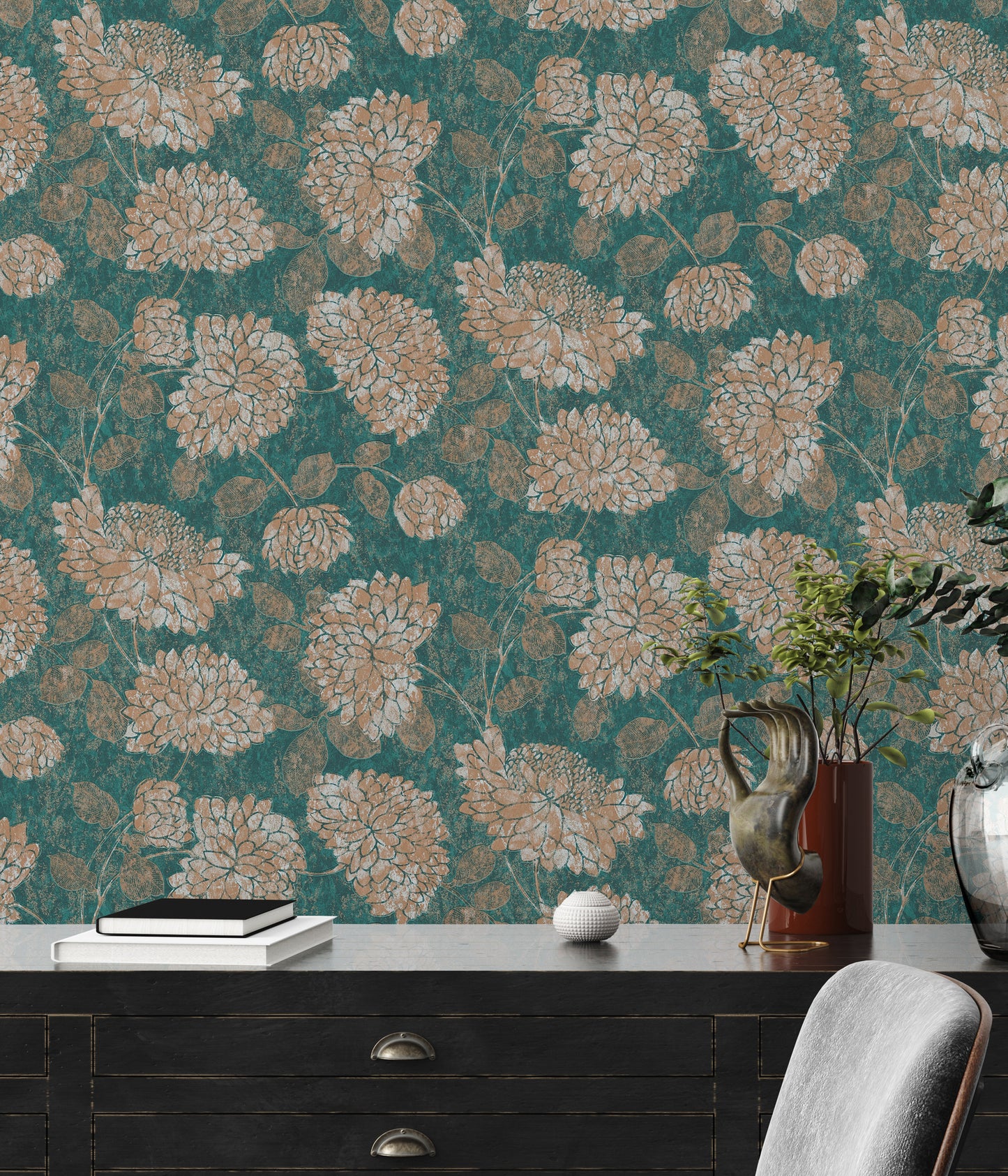 A.S. Création Tapete Attractive 2 390254 Grün Floral Wandtapete Vliestapeten