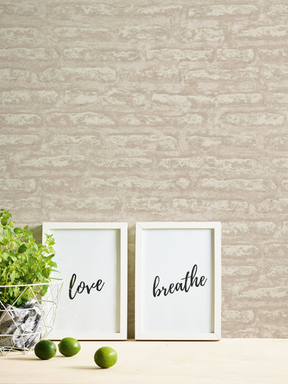 A.S. Création Tapete Attractive 2 390271 braun Steinoptik Tapeten Vliestapeten