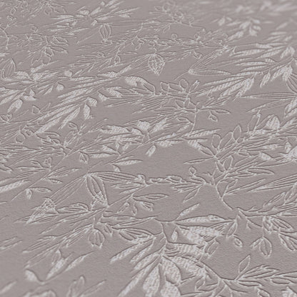 A.S. Création Tapete Attractive 2 390283 Grau Floral Wandtapete Vliestapeten