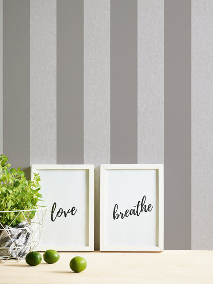 A.S. Création Tapete Attractive 2 390293 Grau Streifen Wandtapete Vliestapeten