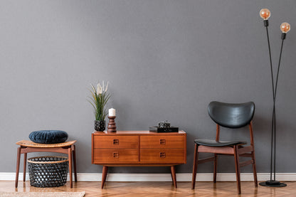 A.S. Création Tapete Attractive 2 390305 Grau Uni Wandtapete Vlies Vliestapeten