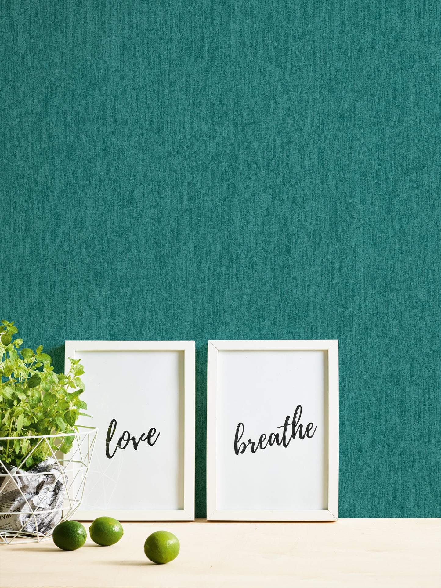 A.S. Création Tapete Attractive 2 390309 Petrol Uni Wandtapete Vliestapeten