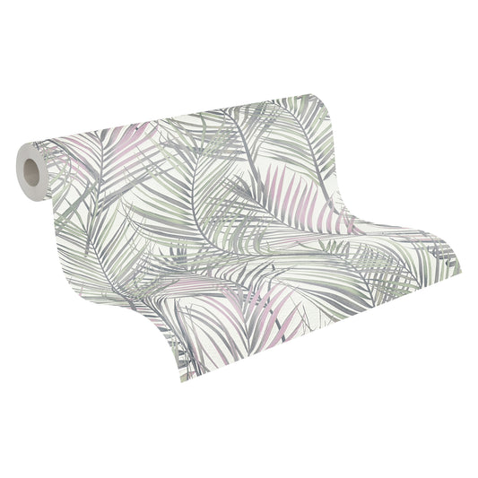 A.S. Création Tapete Attractive 2 390382 Grau Floral Wandtapete Vliestapeten
