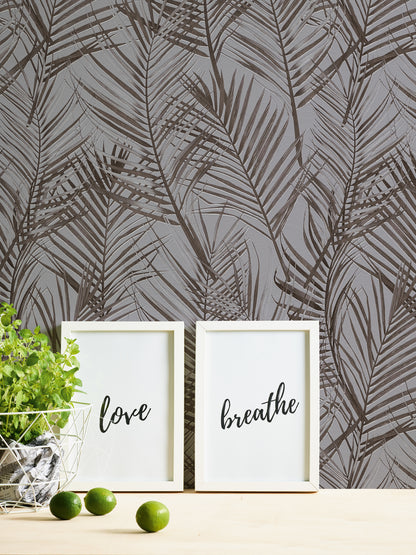 A.S. Création Tapete Attractive 2 390384 Grau Floral Wandtapete Vliestapeten