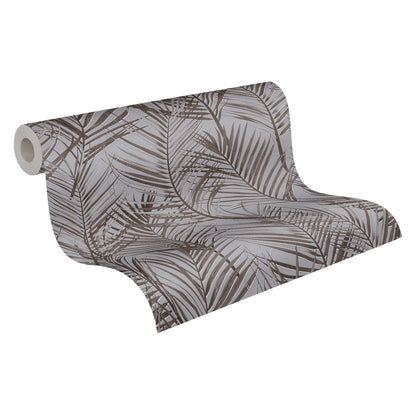 A.S. Création Tapete Attractive 2 390384 Grau Floral Wandtapete Vliestapeten