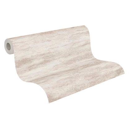 A.S. Création Tapete Attractive 2 390411 Weiß Putzoptik Wandtapete Vliestapeten