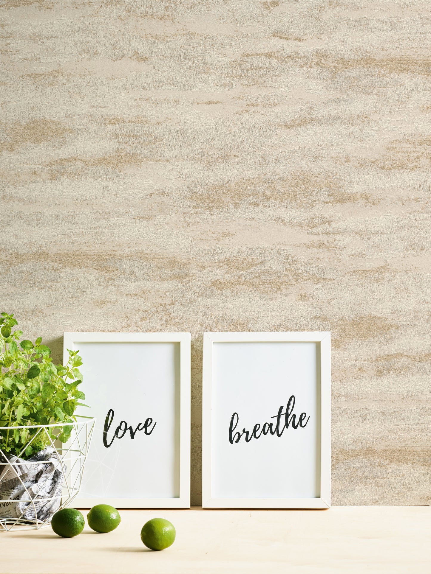 A.S. Création Tapete Attractive 2 390414 Beige Putzoptik Wandtapete Vliestapeten