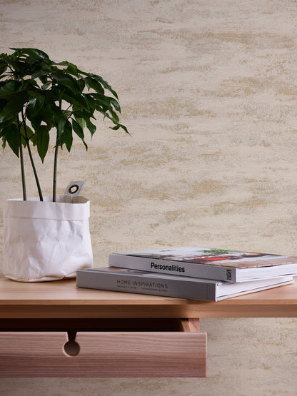 A.S. Création Tapete Attractive 2 390414 Beige Putzoptik Wandtapete Vliestapeten