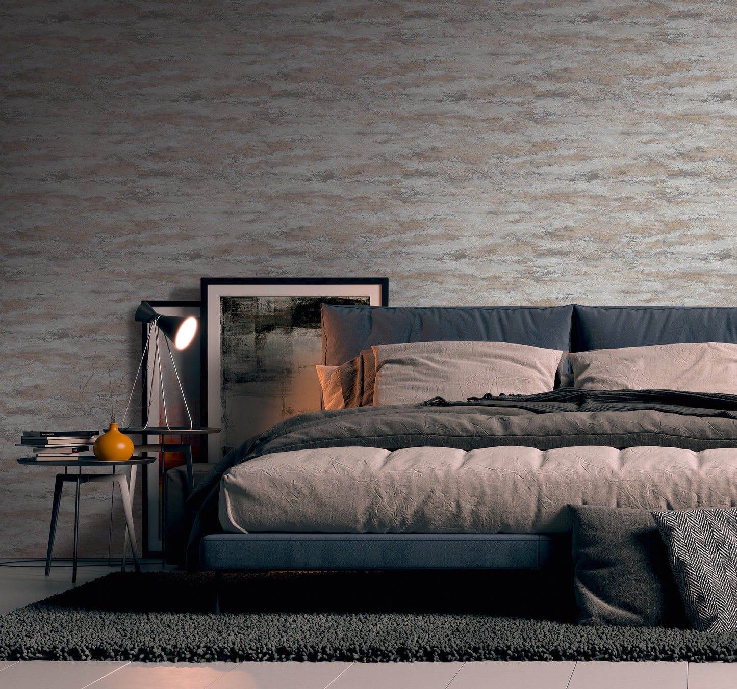 A.S. Création Tapete Attractive 2 390415 Creme Putzoptik Wandtapete Vliestapeten