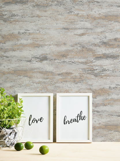 A.S. Création Tapete Attractive 2 390415 Creme Putzoptik Wandtapete Vliestapeten