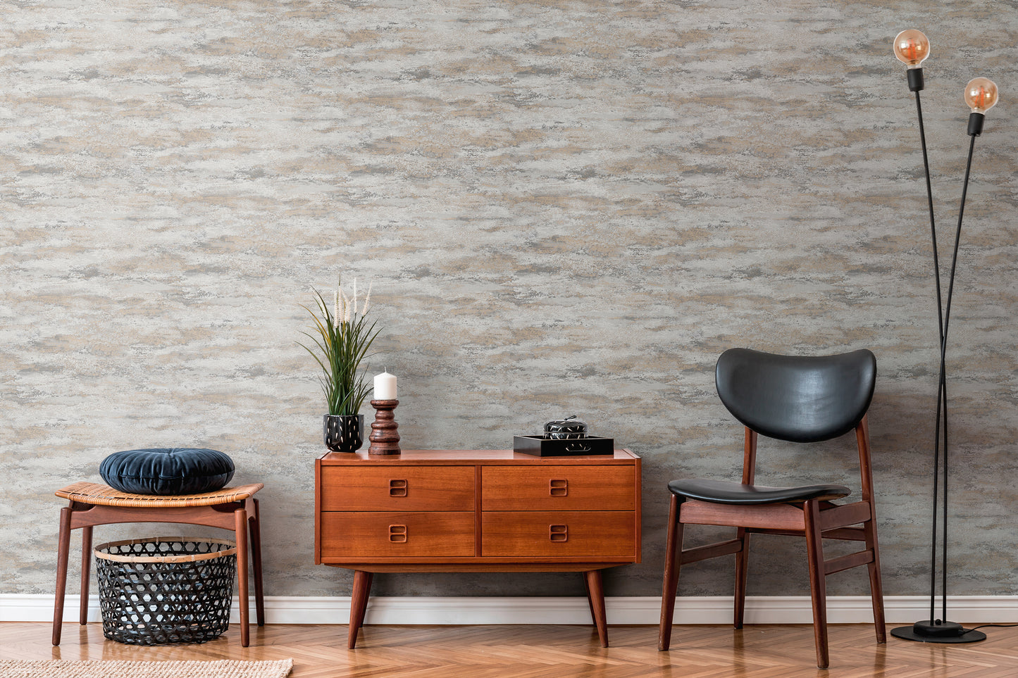 A.S. Création Tapete Attractive 2 390415 Creme Putzoptik Wandtapete Vliestapeten