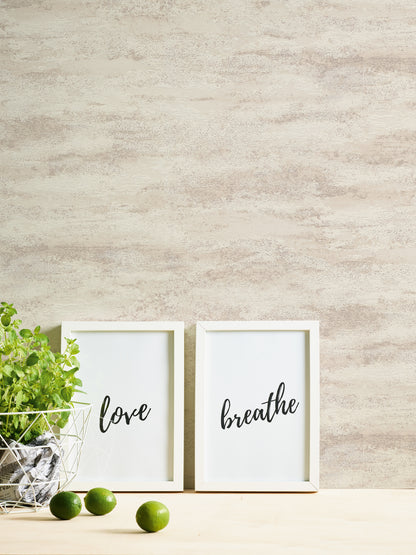 A.S. Création Tapete Attractive 2 390416 Creme Putzoptik Wandtapete Vliestapeten