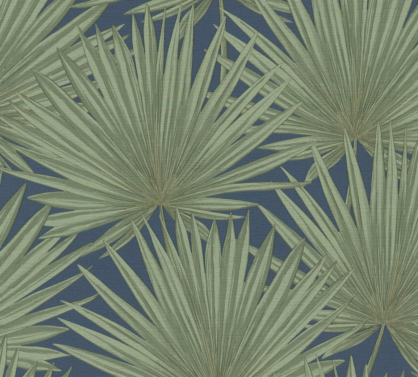 A.S. Création Tapete Antigua 390905 Grün Satin Wandtapete Palmentapete matt