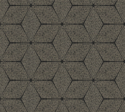 A.S. Création Tapete Antigua 390912 Schwarz Satin Tapeten Grafik matt Muster