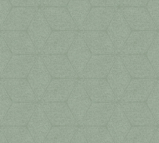 A.S. Création Tapete Antigua 390913 Grün Satin Wandtapete Grafiktapete matt