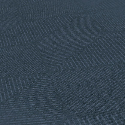 A.S. Création Tapete Antigua 390914 Blau Satin Wandtapete Grafiktapete matt