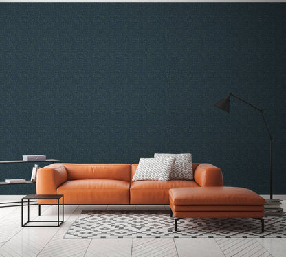 A.S. Création Tapete Antigua 390921 Blau Satin Wandtapete Abstrakt matt Tapeten