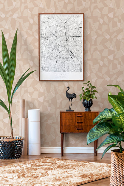 A.S. Création Tapete Antigua 390932 Beige Satin Wandtapete Grafiktapete matt