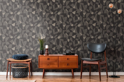 A.S. Création Tapete Antigua 390934 Schwarz Satin Wandtapete Grafiktapete matt