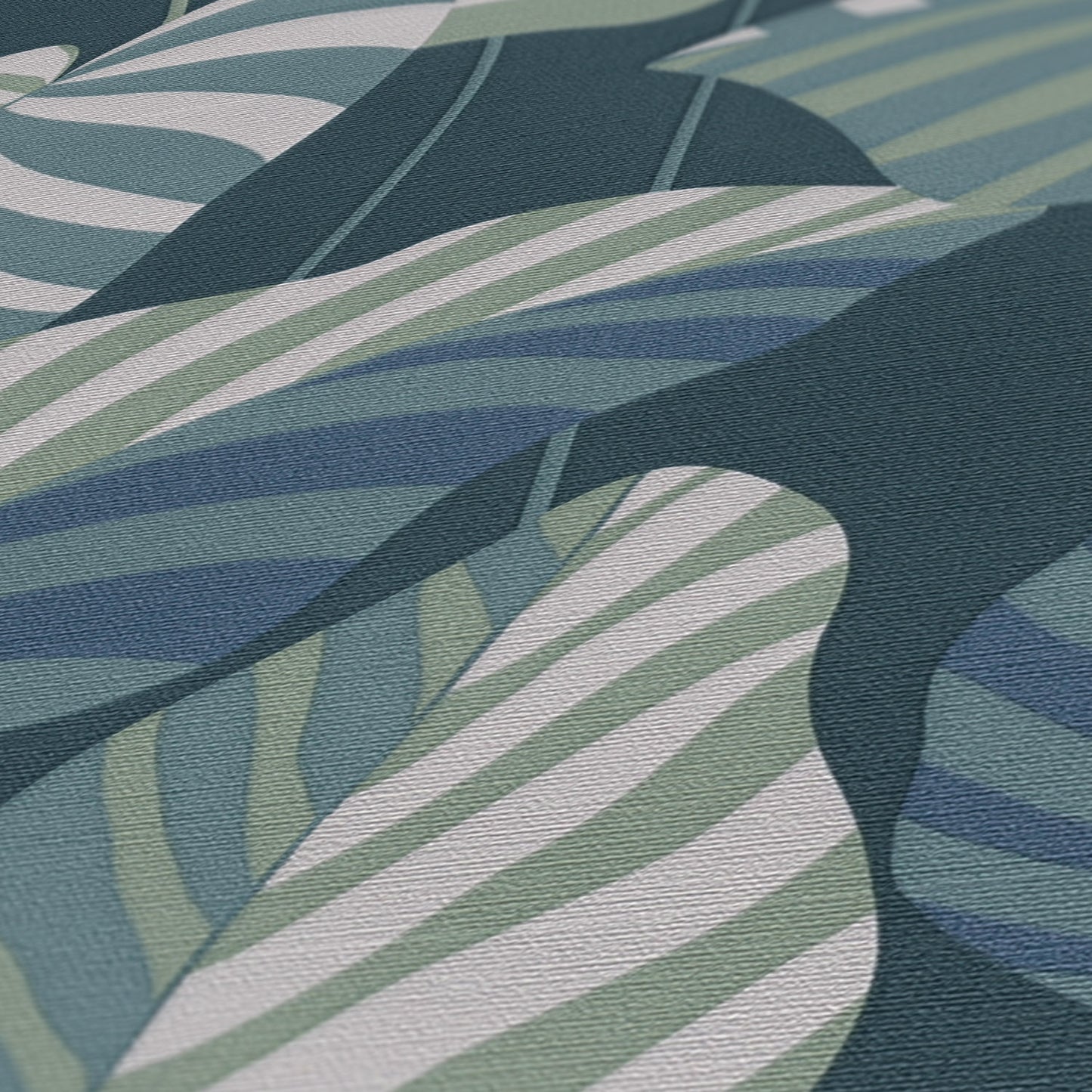 A.S. Création Tapete Antigua 390944 Blau Satin Wandtapete Florale Tapete matt