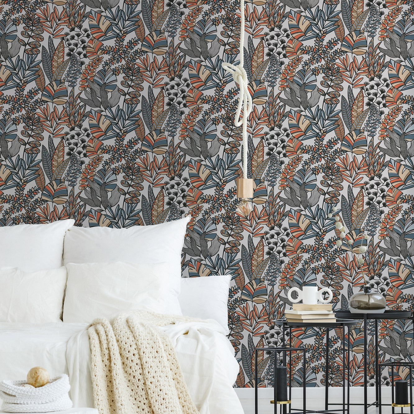 A.S. Création Tapete Antigua 390952 Weiß Satin Wandtapete Florale Tapete matt