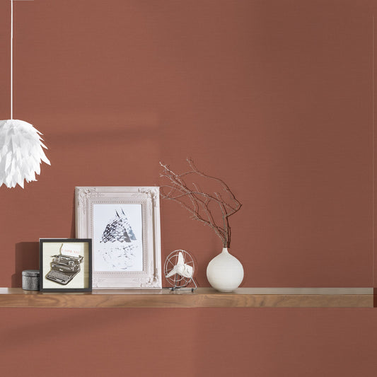 A.S. Création Tapete Antigua 390978 Rot Satin Wandtapete Unitapete matt Tapeten