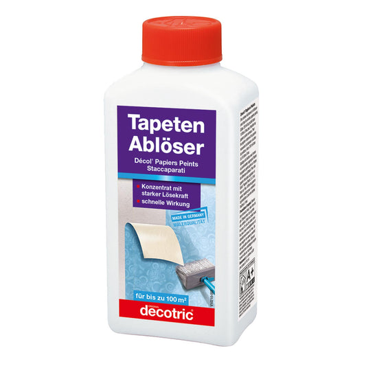 decotric Tapetenablöser 250ml Tapeten Raufaser Entferner Konzentrat Tapetenlöser